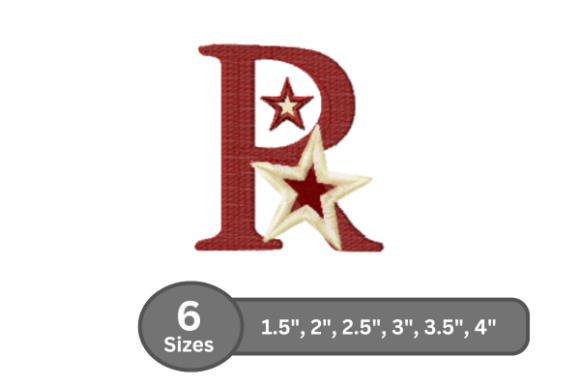 Charming Star Pop Alphabet - R for Craft Fairs