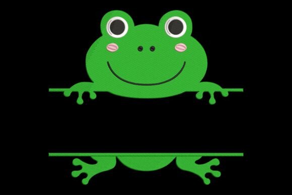 Frog Monogram: A Charming Touch for Small Business Merch