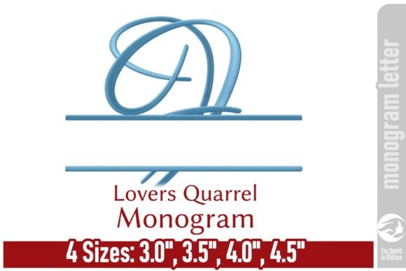 LQ Monogram Letter - F - A Touch of Elegance