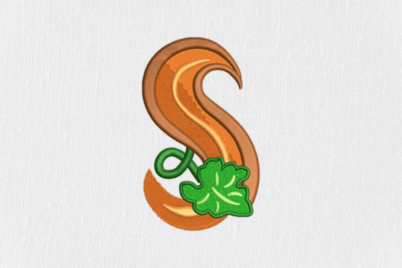 Review: Letter S Autumn Monograms for Seasonal Use